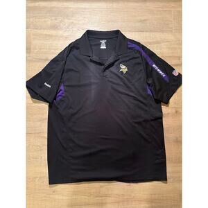 Minnesota Vikings NFC North Reebok Men's XL Golf Polo